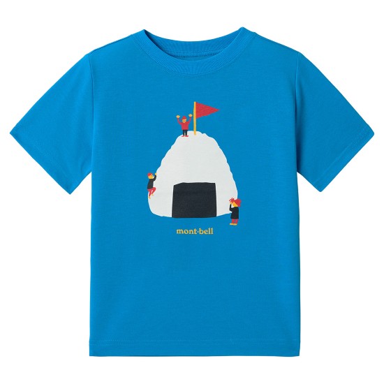 モンベル WIC.T Kid's オニギリヤマ 1114426 キッズ/子供用 半袖Tシャツ  2025年春夏新作