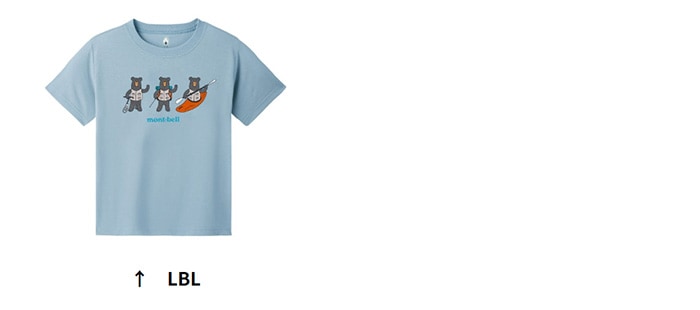 ベビーキッズ 子供服 Mont-bell tシャツ モンベル mont-bell Tシャツ
