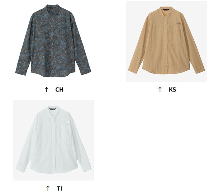 THE NORTH FACE ブラウス シャツ L/S HALF DOME SH（ザ・ノース