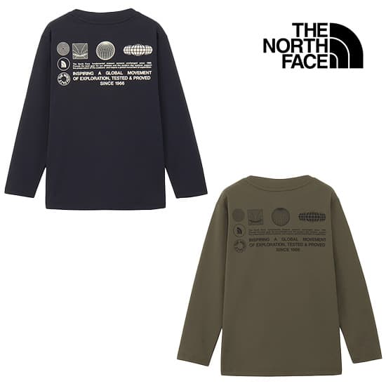 ザノースフェイス ロングスリーブサンシェードティー NTJ12565 キッズ/子供用 水陸両用長袖Tシャツ L/S SUNSHADE T【クリアランスSALE】【返品交換不可】