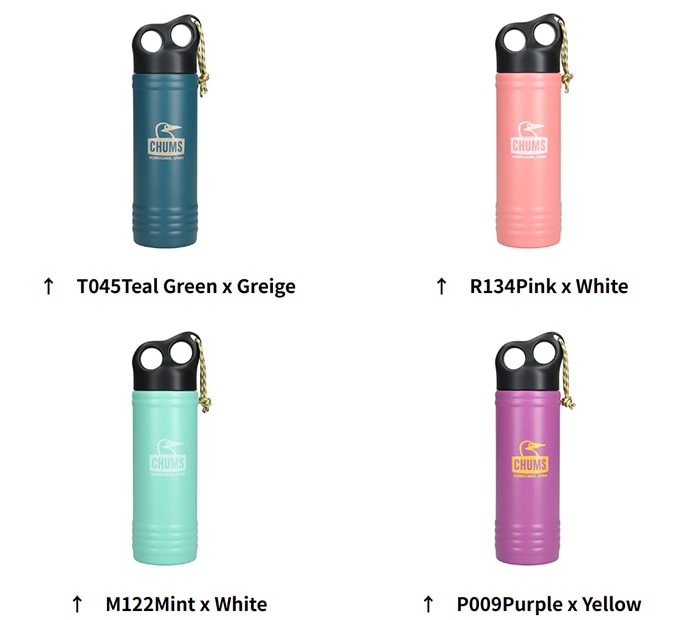 チャムス キャンパーウェーブボトル500ml CH62-2128 水筒 Camper Wave