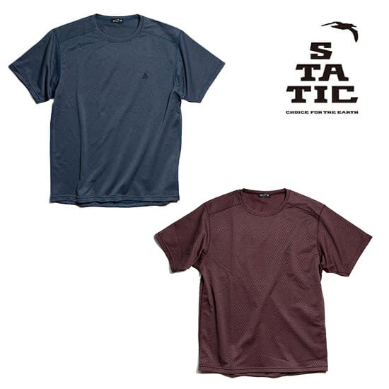 スタティック アジャスト ショートスリーブ シャツ STATICS35231 ユニセックス/男女兼用 半袖Tシャツ Adjist S/S Shirts 