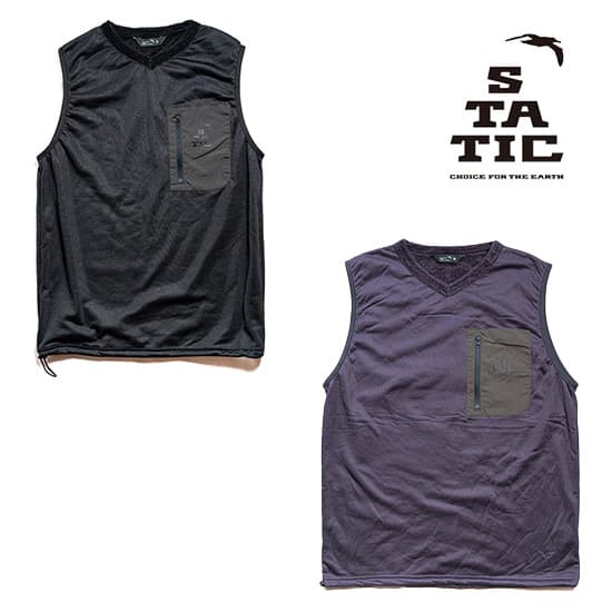 スタティック アドリフト ベスト STATICS24501 メンズ/男性用 ベスト Adrift Vest 2025年春夏新作