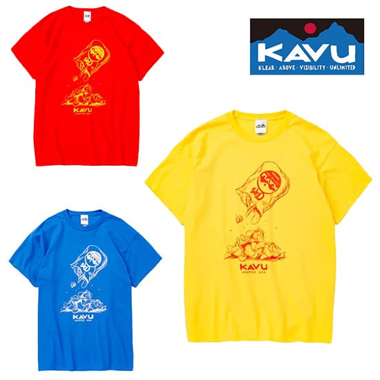 カブー チップス Tシャツ KAVU19822256 メンズ/男性用 半袖Tシャツ 2025年春夏新作