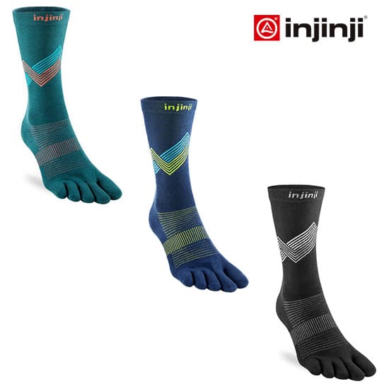 インジンジ ランＬＷクルー IJJ281170  ソックス 靴下 ランニング