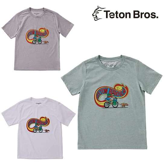 ティートンブロス Bike Packing Tee TB251-810 メンズ/男性用 半袖Tシャツ  2025年春夏新作