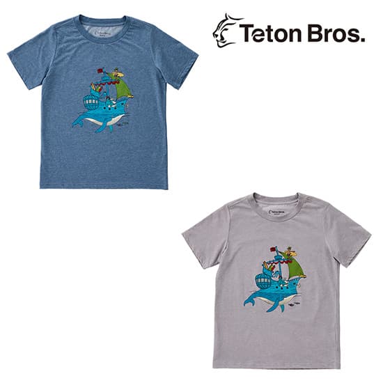 ティートンブロス Whale shipTee TB251-820 メンズ/男性用 半袖Tシャツ  2025年春夏新作