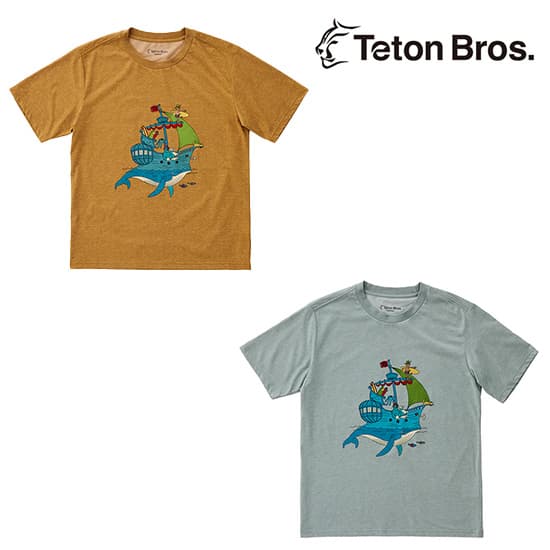 ティートンブロス WS Whale shipTee TB251-820W レディース/女性用 半袖Tシャツ  2025年春夏新作