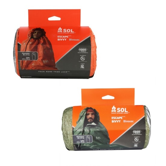 エスオーエル SOL ニューエスケープヴィヴィ SOLS14089_14090  寝袋 シュラフ New Escape Bivvy