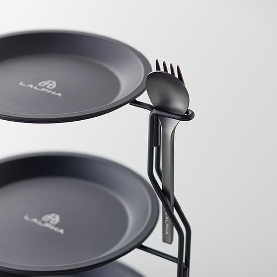 ラルファ プレートスタンドセット TW-080S アウトドア用食器 皿 2025年