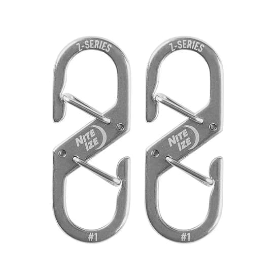 ナイトアイズ Zカラビナー＃1 2個入り NIZBA-1    2025年春夏新作