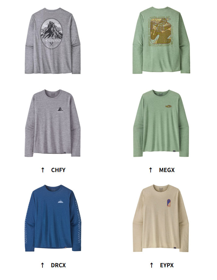 パタゴニア ロングスリーブ・キャプリーン・クール・デイリー