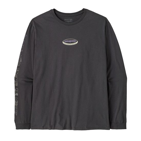 パタゴニア メンズ・ロングスリーブ・ロング・ウェイ・ラウンド・オーガニック・Tシャツ 37821 メンズ/男性用 長袖Ｔシャツ M's L/S Long Way Round Organic T-Shirt ※クリアランスセール【返品交換不可】