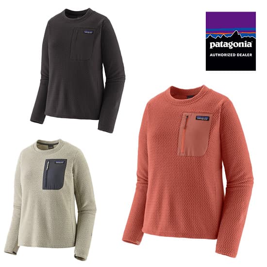 パタゴニア ウィメンズ・R1 エア・クルー 40241 レディース/女性用 フリーストップス W's R1 Air Crew 2025年秋冬新作