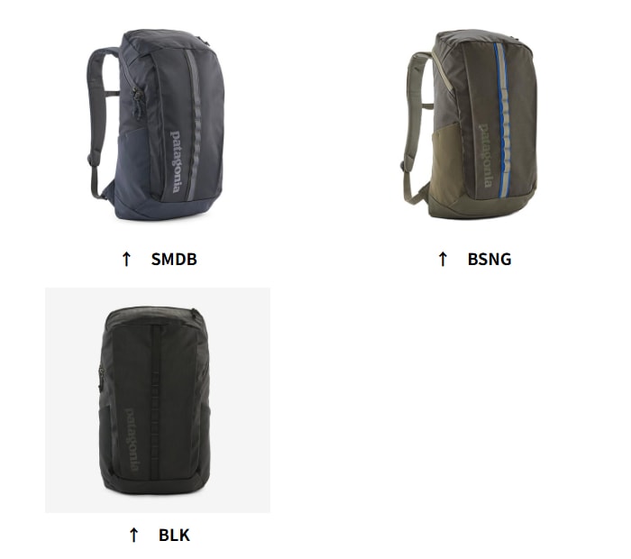 パタゴニア ブラックホール・パック 25L 49298 リュック Black Hole