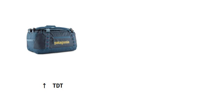 パタゴニア ブラックホール・ダッフル 40L 49339 バックパック Black