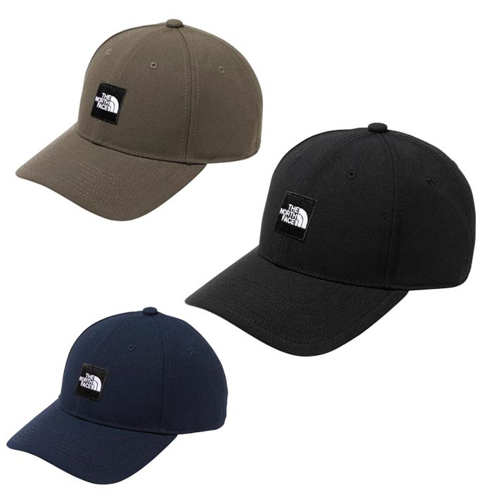 ザノースフェイス スクエアロゴキャップ NN02334 ユニセックス/男女兼用 帽子 SQUARE LOGO CAP  2025年秋冬