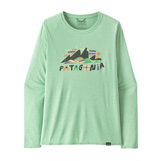 パタゴニア ウィメンズ ロングスリーブ キャプリーン クール デイリー グラフィック シャツ 45205 レディース/女性用 Tシャツ Ws LS Cap Cool Daily Graphic Shirt 長袖Tシャツ 吸汗速乾 ランニング 登山 トップス 2025年秋冬
