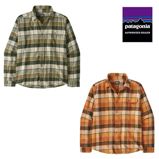 パタゴニア メンズ・ロングスリーブ・ライトウェイト・フィヨルド・フランネル・シャツ 42410 メンズ/男性用 長袖シャツ M's L/S LW Fjord Flannel Shirt 2025年秋冬新作