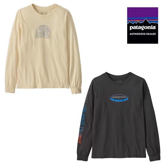 パタゴニア キッズ・ロングスリーブ・グラフィック・Tシャツ 62274 キッズ/子供用 長袖Tシャツ K's L/S Graphic T-Shirt 2025年秋冬新作