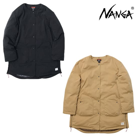 ナンガ ヒノックリップストップインナーダウンロングカーディガン ND2442-1M302-A レディース/女性用 インナーダウン HINOC RIPSTOP INNER DOWN LONG CARDIGAN W 2024年秋冬新作