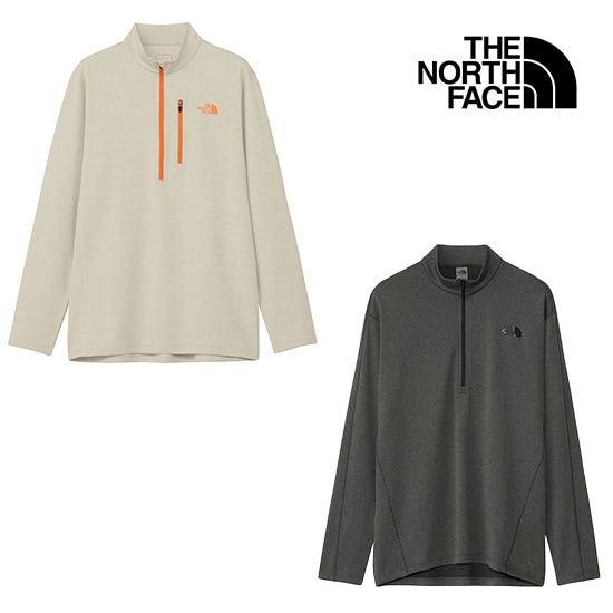 ザノースフェイス ロングスリーブ QD ミッドジップアップ NT62515 メンズ/男性用 長袖Tシャツ L/S QD MID ZIP UP 2025年秋冬新作