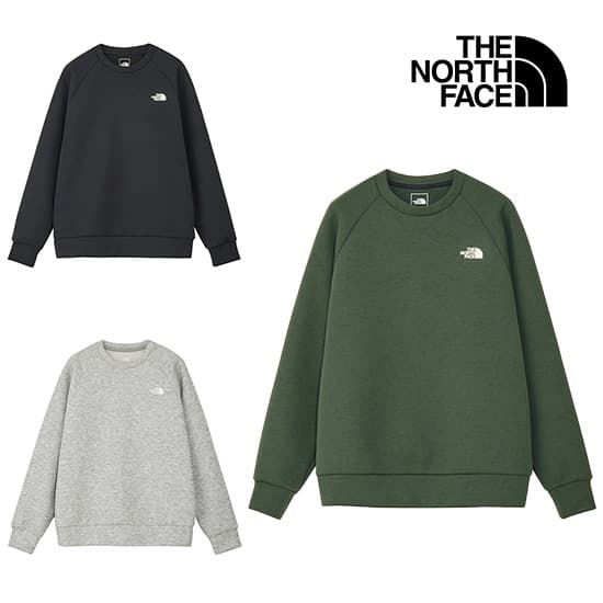 ザノースフェイス テックエアースウェットクルー NT62584 メンズ/男性用 スウェット トレーナー TECH AIR SWEAT CR ※先行クリアランスセール【返品交換不可】