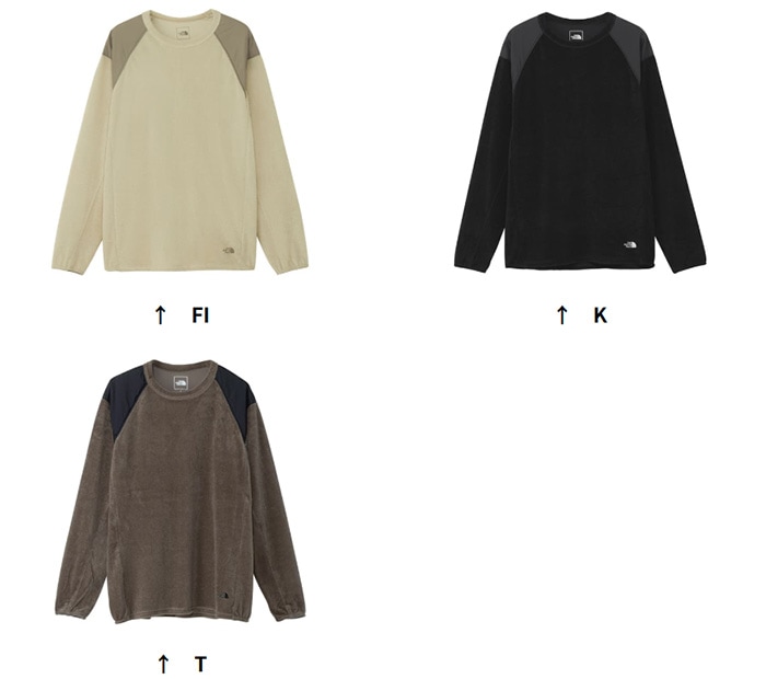 ザノースフェイス フリーランサーマルフロークルー NL72590 メンズ