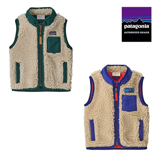 パタゴニア ベビー・レトロX・ベスト 61036 キッズ/子供用 フリースベスト Baby Retro-X Vest 2025年秋冬新作