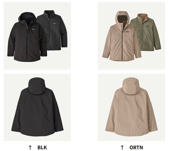 パタゴニア キッズ・フォーインワン・エブリデー・ジャケット 68035