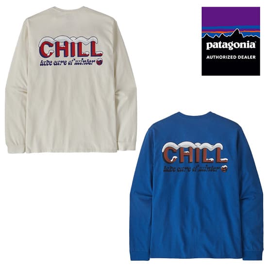 パタゴニア メンズ・ロングスリーブ・チル・レスポンシビリティー 37781 メンズ/男性用 長袖Tシャツ M's L/S Chill Responsibili-Tee※クリアランス【返品交換不可】