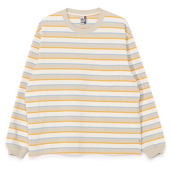 チャムス ヘビーウェイトボーダーロングスリーブTシャツ CH11-2657 レディース/女性用 長袖Tシャツ Heavy Weight Border L/S T-Shirt ※先行クリアランス【返品交換不可】