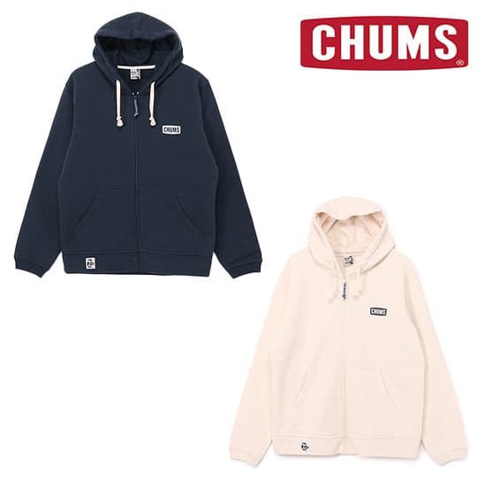 チャムス ブービーロゴジップパーカー CH00-1522 メンズ/男性用 パーカー Booby Logo Zip Parka 2025年秋冬新作
