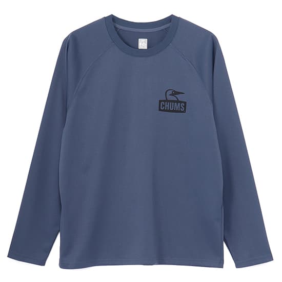 チャムス エアトレイルブービーフェイスロングスリーブTシャツ CH01-2650 メンズ/男性用 長袖Tシャツ Airtrail Booby Face L/S T-Shirt 2025年秋冬新作