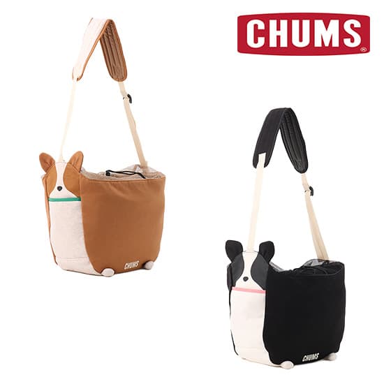 チャムス ドッグキャリーショルダーバッグ CH60-3955  小型犬用 Dog Carry Shoulder Bag 2025年秋冬新作