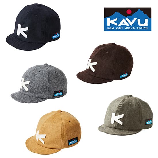 カブー ウールベースボールキャップ KAVU19820318  キャップ Base Ball Cap (Wool) 2025年秋冬新作