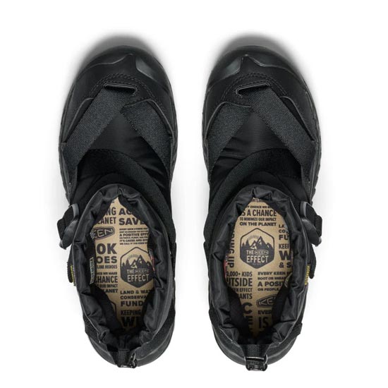 キーン メンズ フッドゼラ ツー ウォータープルーフ Black/Black