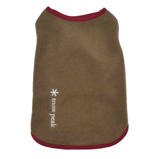 スノーピーク Dog Fleece Vest DS-25AU007  ドッグウェア  2025年秋冬新作
