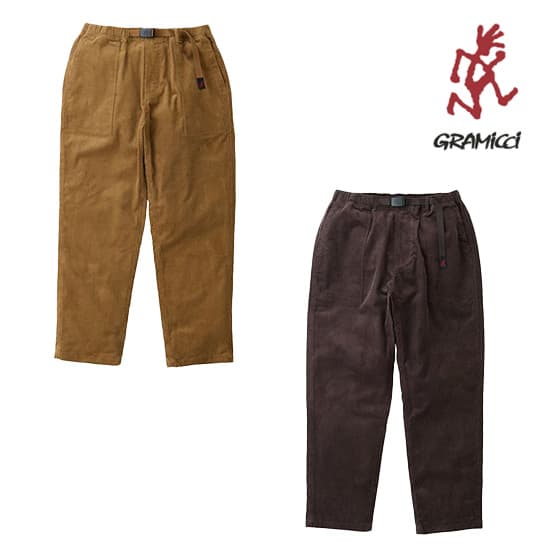 グラミチ コーデュロイルーズテーパードリッジパンツ G5FU-P074 ユニセックス/男女兼用 ロングパンツ CORDUROY LOOSE TAPERED RIDGE PANT 2025年秋冬新作