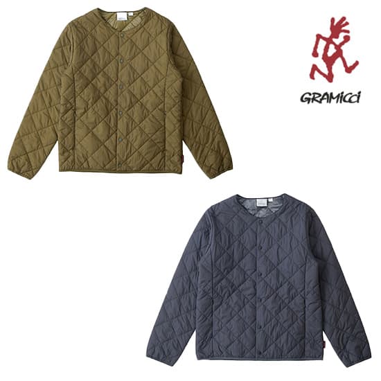 グラミチ サーマルインサレーションキルテッドジャケット G5FU-J034 ユニセックス/男女兼用 ジャケット THERMAL INSULATION QUILTED JACKET ※先行クリアランス【返品交換不可】