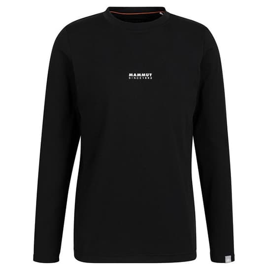 マムート QD ロゴ プリント ロングスリーブ　Tシャツ アジアンフィット 1016-01030 メンズ/男性用 長袖Tシャツ QD Logo Print LS T-shirts AF 2025年秋冬新作