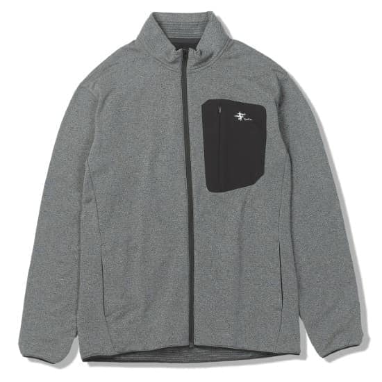 フォックスファイヤー グリッドウールフルZIP FXF5115522 メンズ/男性用 カットソー Grid Wool Full Zip 2025年秋冬新作