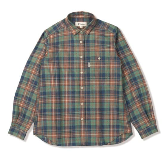 フォックスファイヤー TSメランジチェックシャツ FXF8112577 レディース/女性用 長袖シャツ TS Melange Check Shirt 2025年秋冬新作
