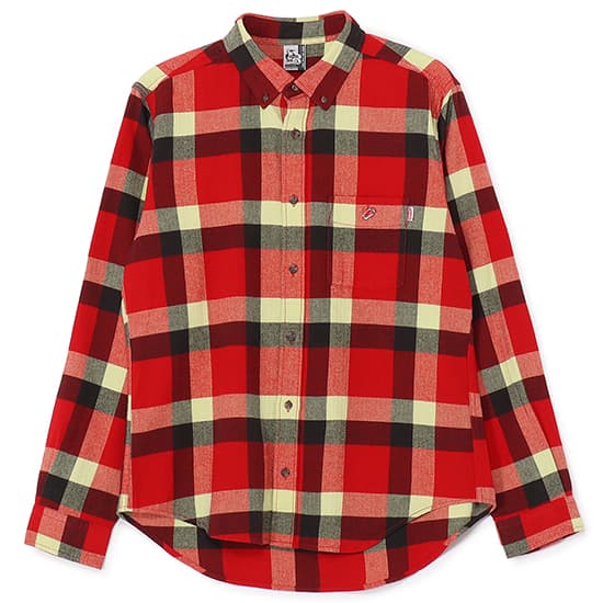 チャムス ネルシャツ CH02-1251 メンズ/男性用 シャツ Nel Shirt 2025年秋冬新作