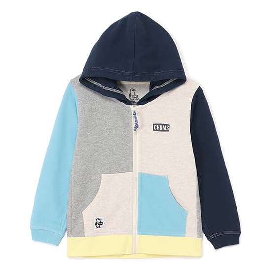 チャムス キッズループパイルブービーロゴジップパーカー CH20-1088 キッズ/子供用 パーカー Kids LP Booby Logo Zip Parka 2025年秋冬新作