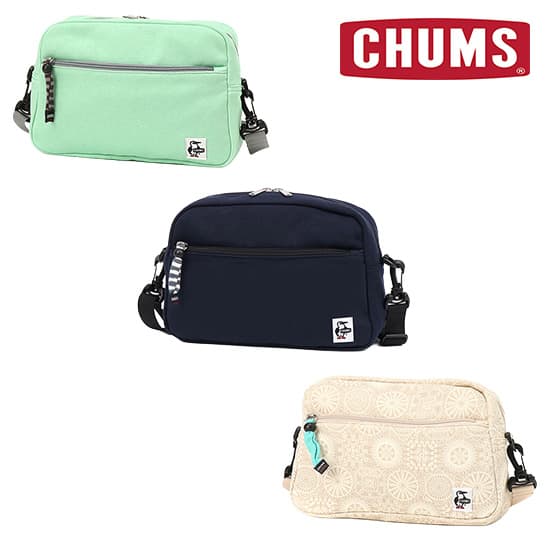 チャムス スモールトラペゾイドショルダースウェット CH60-3741  ショルダーバッグ Small Trapezoid Shoulder Sweat 2025年秋冬新作