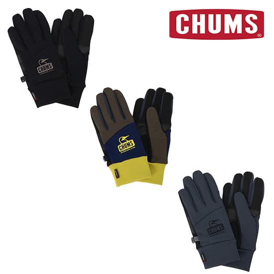 チャムス ポーラテックパワーストレッチグローブ CH09-1332  手袋 Polartec Power Stretch Glove 2025年秋冬新作