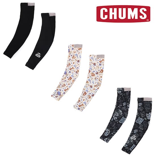 チャムス ランニング3Dアームカバー CH09-1353 ユニセックス/男女兼用  Running 3D Arm Cover 2025年秋冬新作