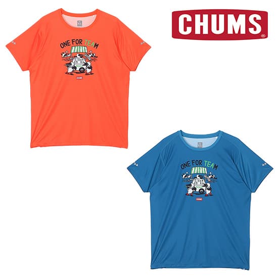チャムス ランニングワンフォーチームTシャツ CH11-2640 レディース