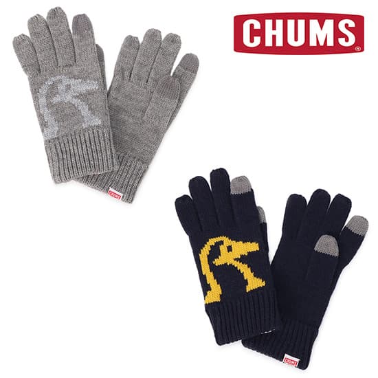 チャムス ビッグブービーニットグローブ CH09-1365 ユニセックス/男女兼用 手袋 Big Booby Knit Glove 2025年秋冬新作